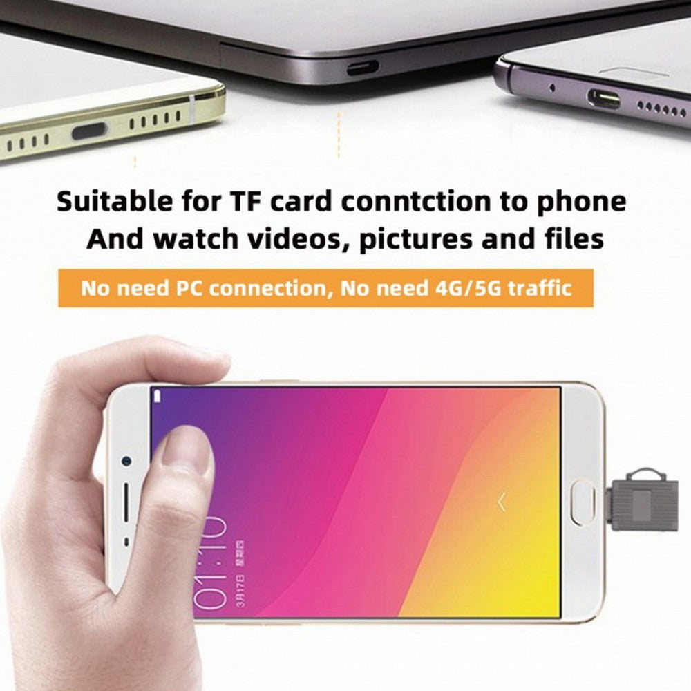5Gbps USB 3.0 Type C USB-C to Micro SD SDXC TF Card Reader Adapter for Laptop Tablet Phone UC-137