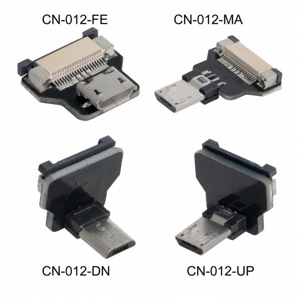 CYFPVUSB 5Pin Micro USB2.0 Male Connector Socket for FPV HDTV Multicopter Aerial Photography CN-012-MA