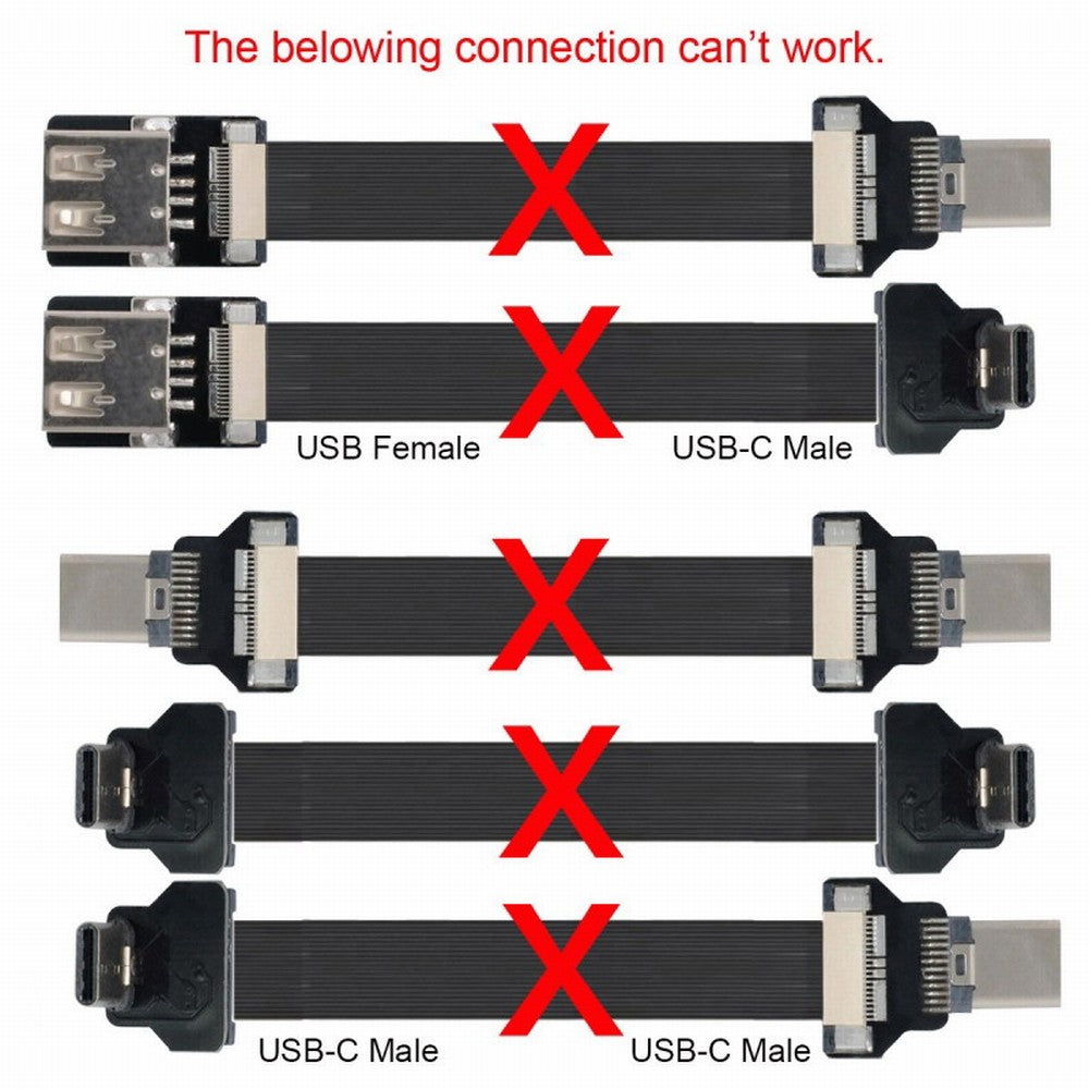 CYFPVUSB Type-C USB-C USB2.0 Male Connector Socket for FPV HDTV Multicopter Aerial Photography CN-013-MA