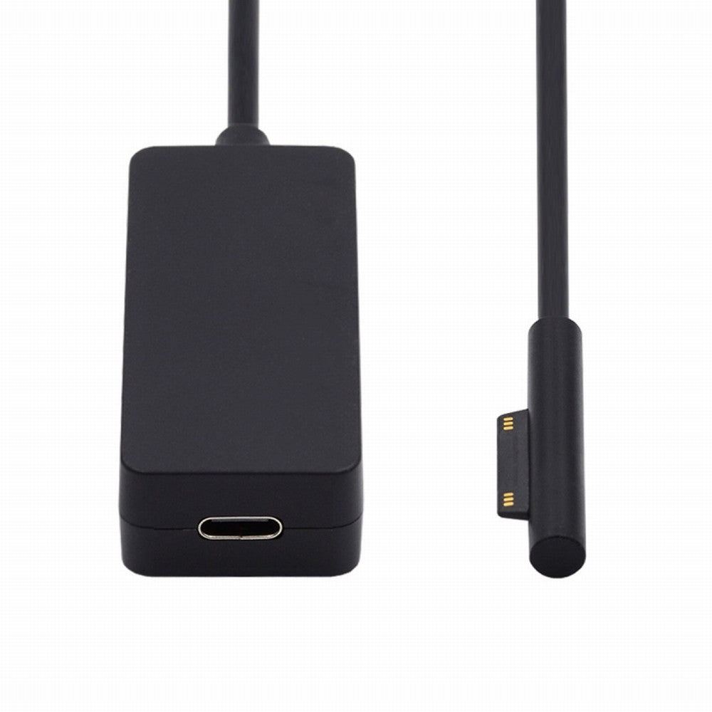 Type-C USB-C Female 65W DC 15V to Surface Pro3 Pro4 Pro5 Pro6 Pro7 Pro8 Pro9 Book Pro Charge Cable PW-016-TYPECF