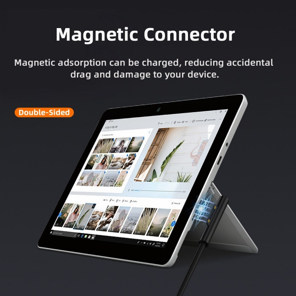 Type-C USB-C Female 65W DC 15V to Surface Pro3 Pro4 Pro5 Pro6 Pro7 Pro8 Pro9 Book Pro Charge Cable PW-016-TYPECF