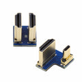 2pcs/set HDMI to Micro HDMI Type A to Type-D Male Connector Socket for Raspberry PI 3B/3B+/4B Opposite U Shape Back Angled CN-006