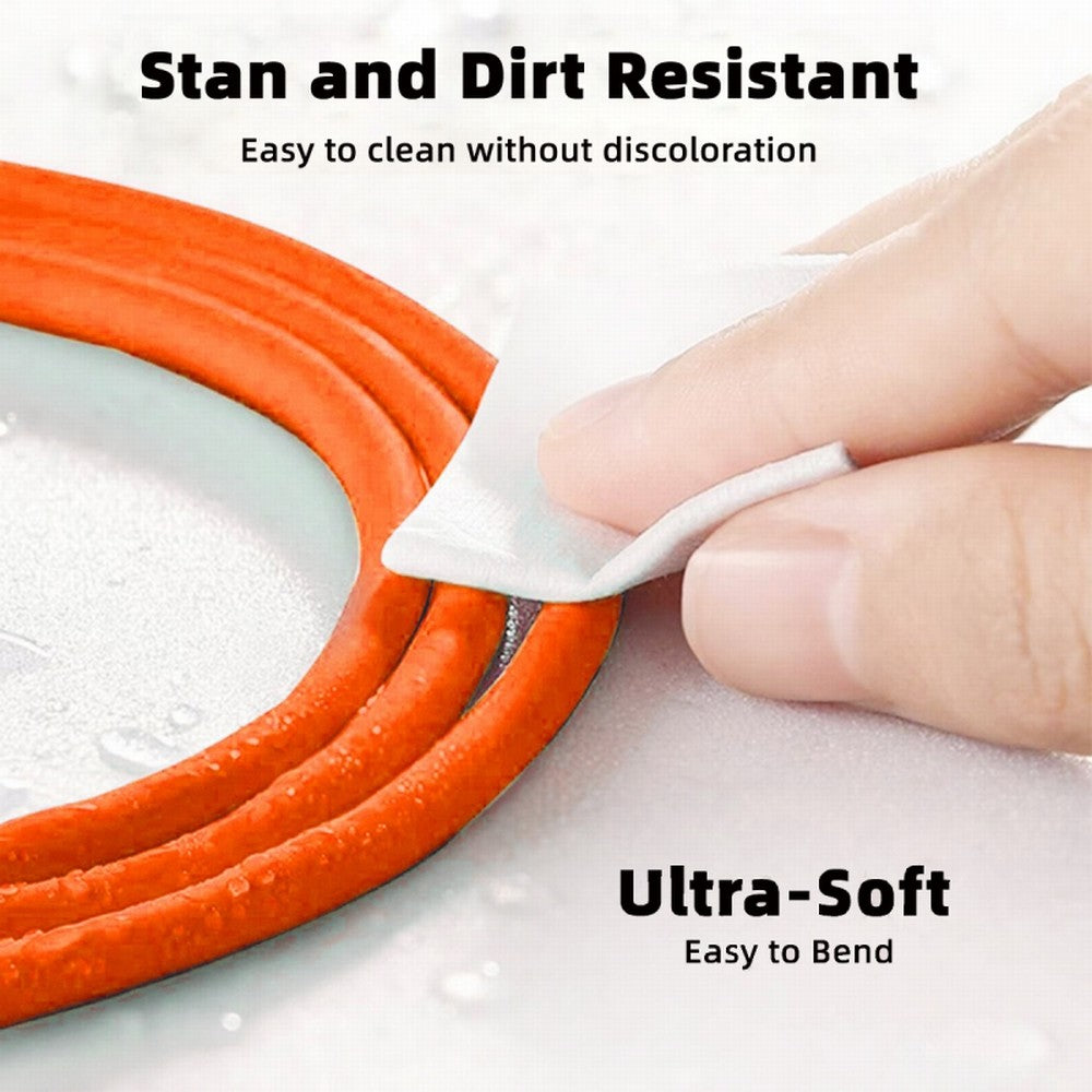 USB-C Type C to USB-C Liquid Silicone Ultra Soft 120W Power USB2.0 Data Cable Fast Charge for Laptop Tablet Phone CC-UC-003