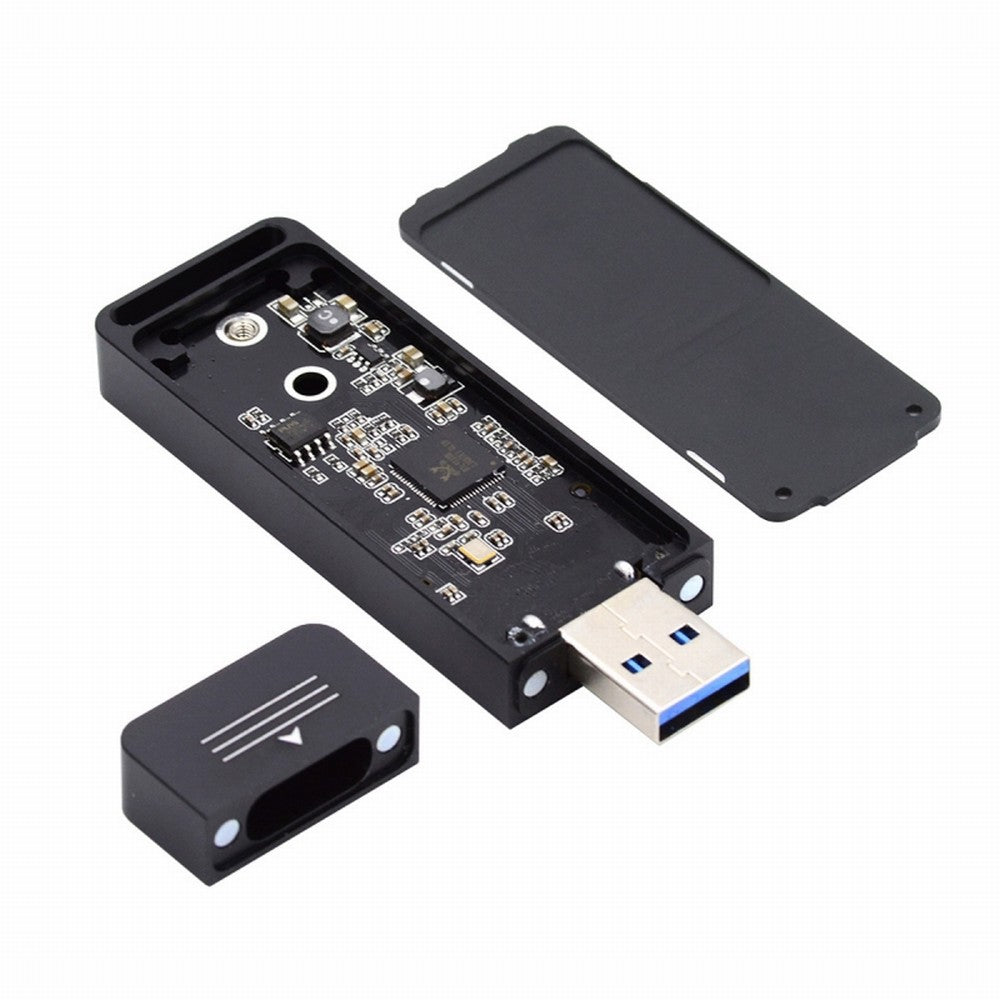 USB 3.0 to 2230 2242 NVME M-key M.2 NGFF SATA SSD External PCBA Case Adapter RTL9210B Chipset U3-057-2242MM