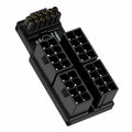 12VHPWR ATX3.0 PCI-E 5.0 Power Modular Adapter to Four ATX 8P Up Angled 90 Degree for 4080 5090TI 16Pin 12+4P Graphics Card PW-044-UP