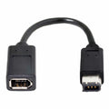 IEEE 1394 6Pin Female to 1394a 6Pin Male Extension Data Video Capture Card Firewire 400 to 400 Cable 20cm CA-001