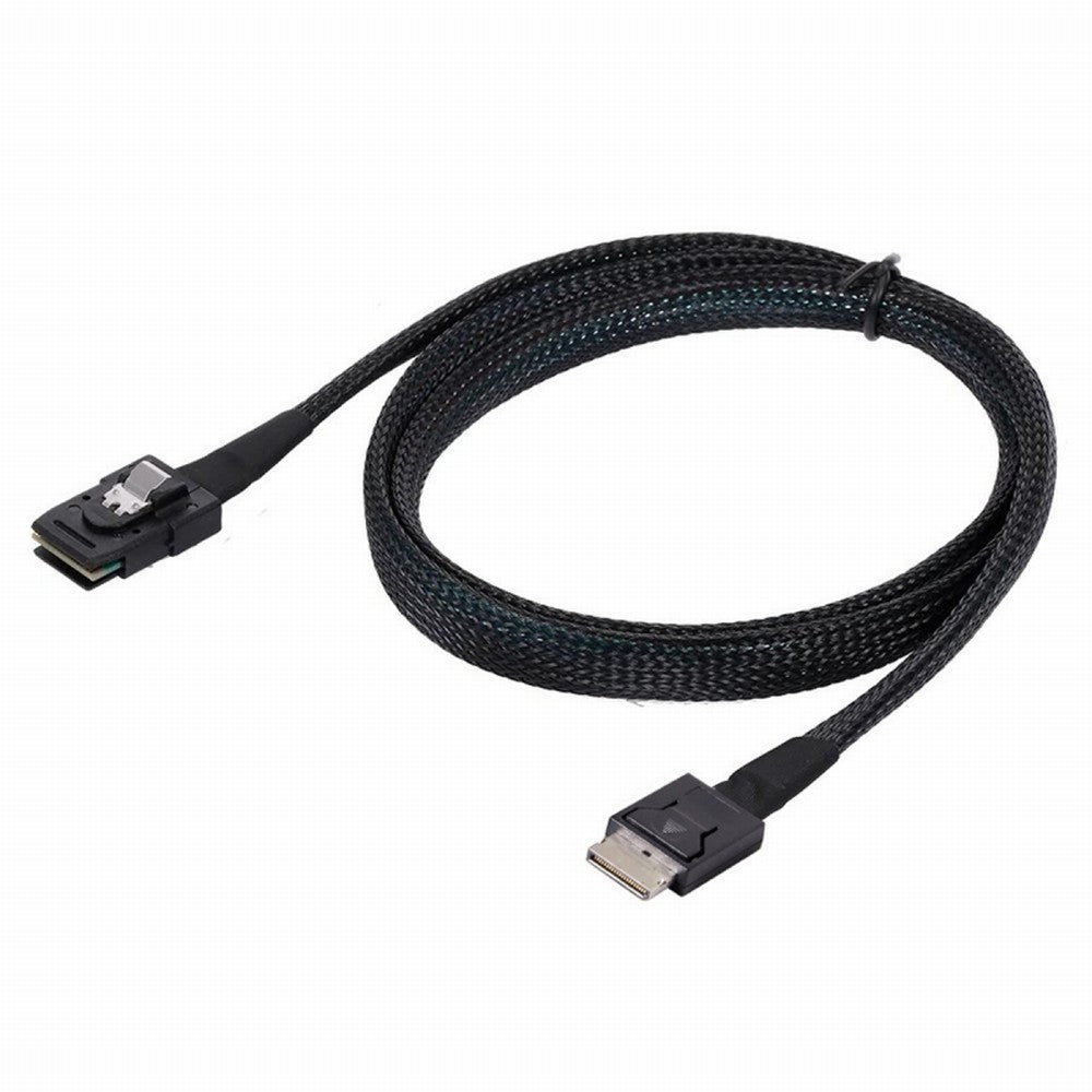 Oculink PCIe PCI-Express SFF-8611 4i to SFF-8087 36Pin PCIE Slimline SSD Data Active Cable 50cm SF-071