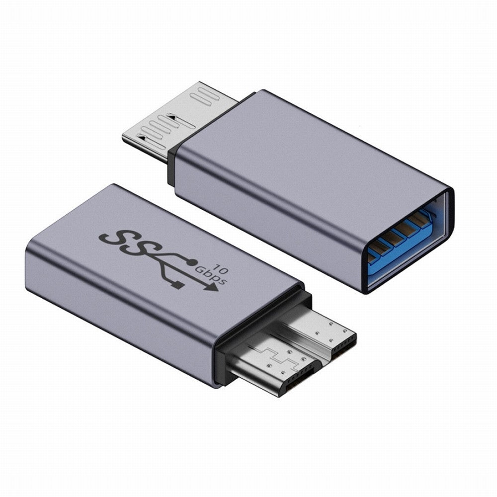 USB-C USB 3.1 Type A Female to Micro USB 3.0 Male Data Adapter 10Gbps Data Power for Laptop SSD Disk UC-082-MMAF