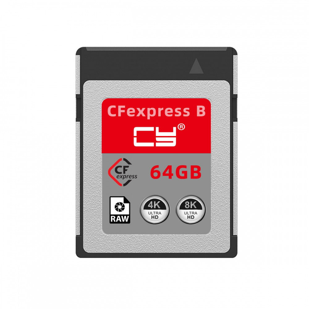 CFexpress Type-B 64GB Memory Card CFE CFB Adapter Compatible with XS Camera 8K RAW PCIe Expansion SA-079-064G