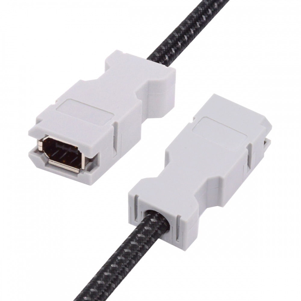 SM-6E I/O Connector IEEE 1394 6Pin CN3 Socket 55100-0670 Female JZSP-CMP9-1-E Compatible with Yaskawa Panasonic Servo 54280-0609 CN-010-FE