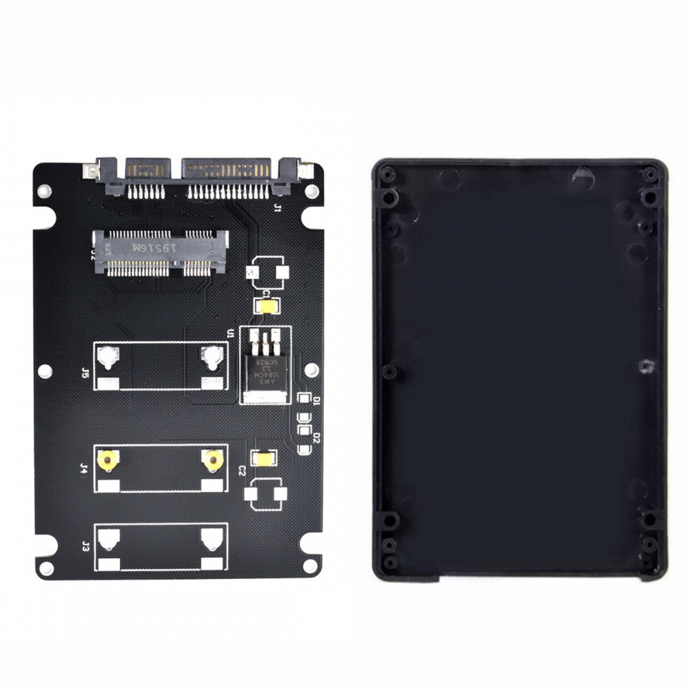 Mini PCI-E mSATA SSD to 2.5" SATA Hard Disk Enclosure Case Converter Adapter for MSATA SSD SA-092