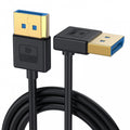 Ultrafine Down Angled DisplayPort 1.4 DP to DP Cable 8K 60hz Cable Ultra-HD UHD 4K 144hz 90 Degree for Desktop Laptop Monitor 100cm DP-011-DN