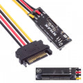 SFF-8611 Oculink Female SFF-8612 to U.2 U.3 SFF-8639 NVME PCIe PCI-Express SSD Adapter for Mainboard SF-084-8612