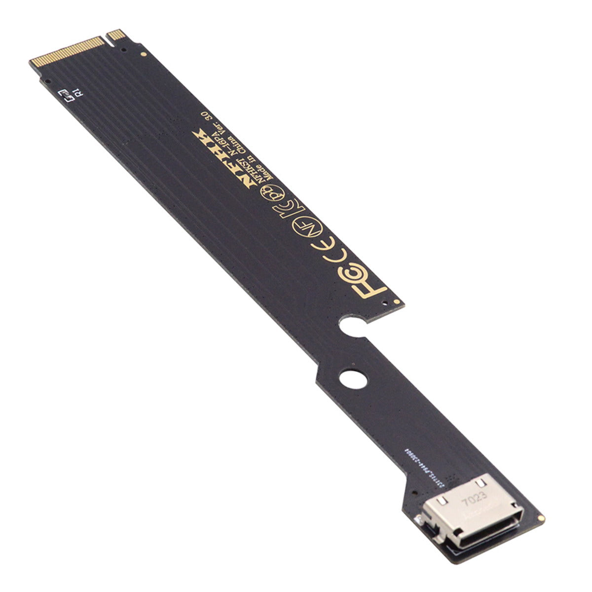 PCI-E 4.0 M.2 M-key to Oculink SFF-8612 SFF-8611 Host Adapter for ThinkBook 16+ External Graphics Card & SSD SF-058-INT