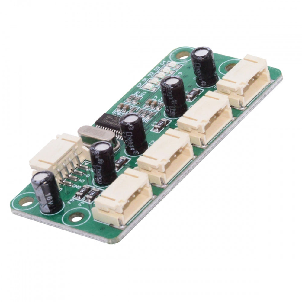 USB 4Pin Pitch=2.0mm Wafer 1-to-4 Four Ports HUB PCBA PCs 4 Devices for Keyboard Mouse Scanner Printer