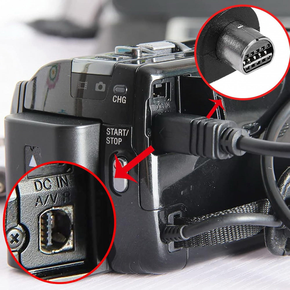 USB2.0 Type-A Host to Camcorder 10Pin Data Power Cable VMC-15FS for 10Pin DCR-705E 602E SR42 605E HC46E DVD7E 803E 805E