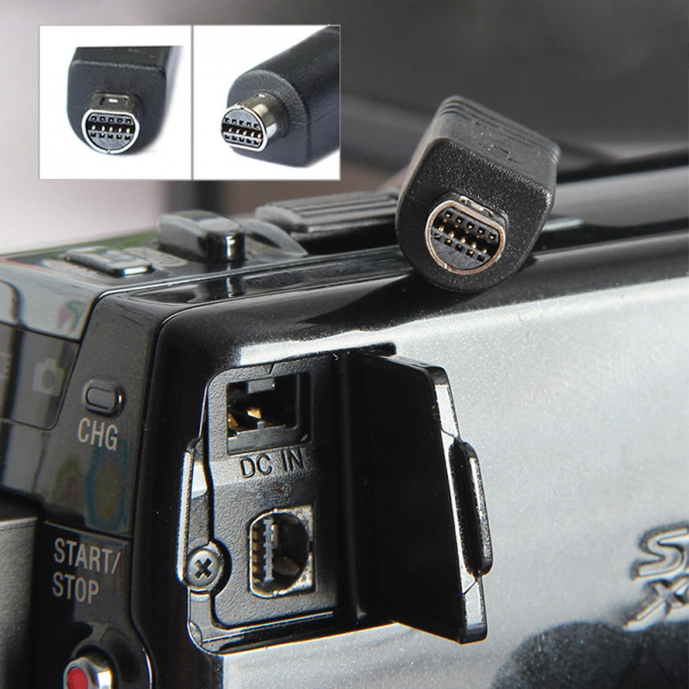 USB2.0 Type-A Host to Camcorder 10Pin Data Power Cable VMC-15FS for 10Pin DCR-705E 602E SR42 605E HC46E DVD7E 803E 805E
