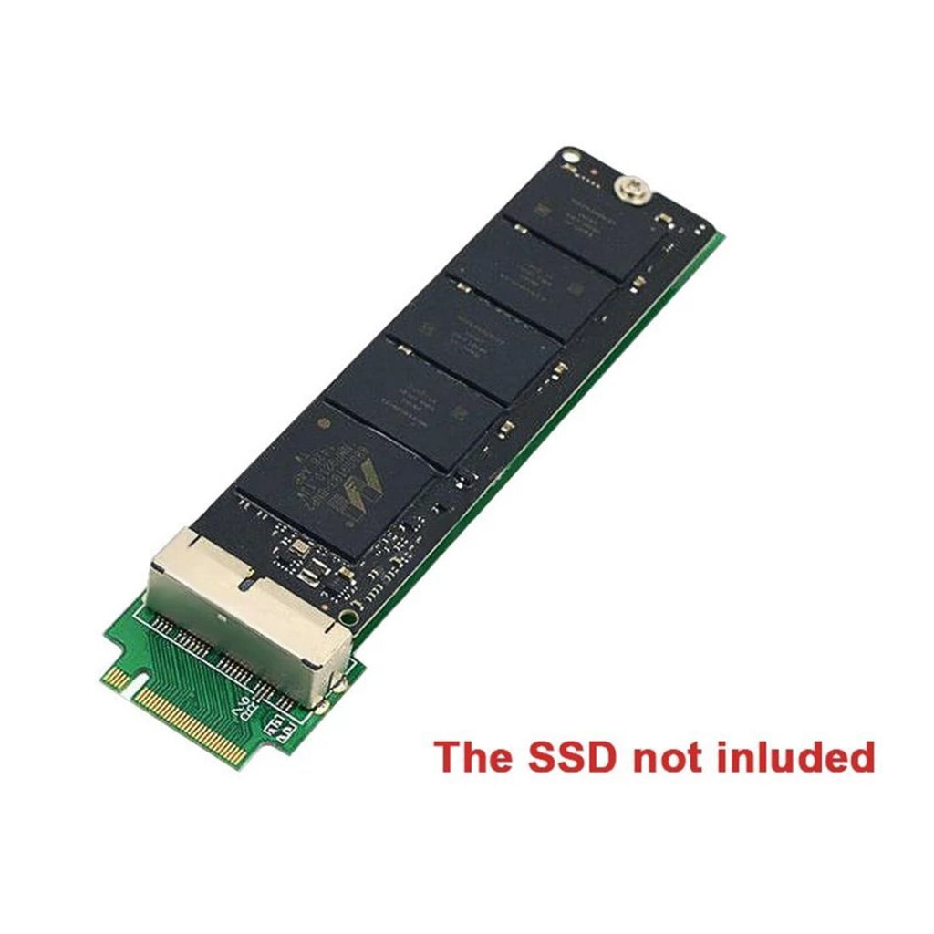 12+16Pin MAC SSD to Motherboard M.2 NVME NGFF M-Key Convert Adapter Card for 2013 2014 2015 A1493 A1502 A1465 A1466 MAC Pro Air SSD
