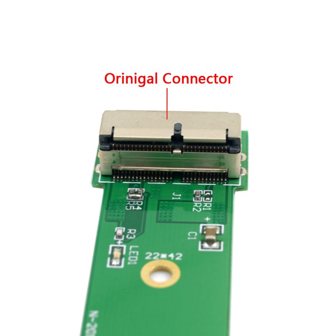 12+16Pin MAC SSD to Motherboard M.2 NVME NGFF M-Key Convert Adapter Card for 2013 2014 2015 A1493 A1502 A1465 A1466 MAC Pro Air SSD